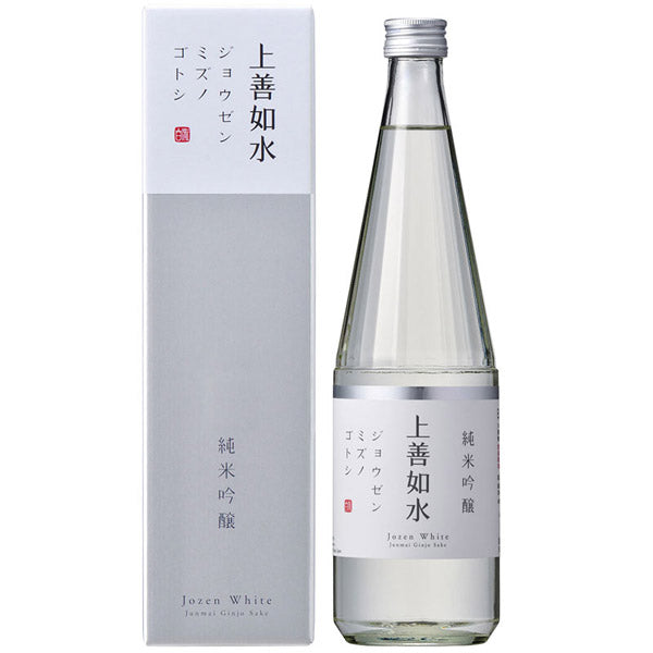 Shirataki Jozen-no-sui Junmai Ginjo Daiginjo Jozen Mizunogotoshi 720ml 14% 白瀧純米大吟醸上善如水