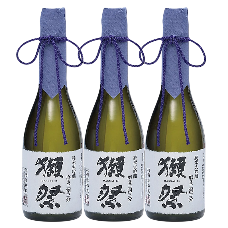 [3 Bottles Deal] Dassai 23 Junmai Daiginjo Sake 720ml 16%