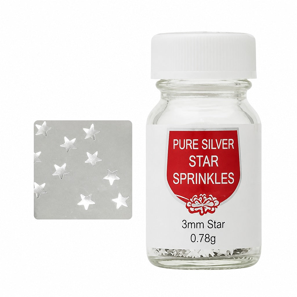 Tsukioka Edible Gold & Silver Decoration Collection – 24K Gold Powder / Silver Flakes