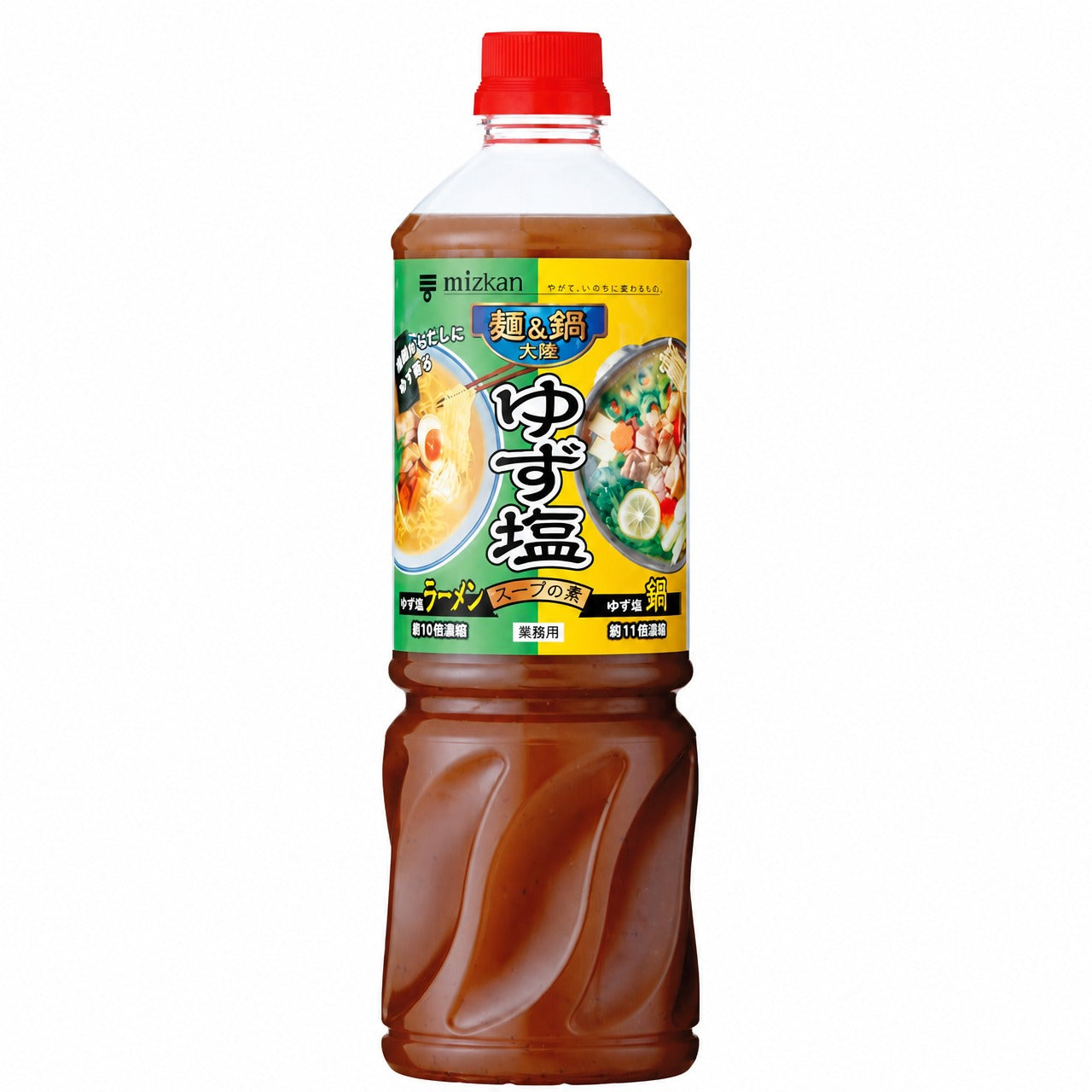Mizkan Commercial-Grade Noodle & Hot Pot Yuzu Shio Soup Base – 1170g