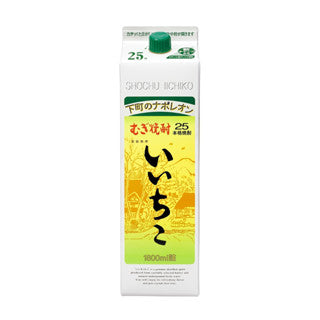 Iichiko Shochu Paper Pack Shochu いいちこ 焼酎 25% 900ml 1.8L Sanwa Shurui 三和酒类