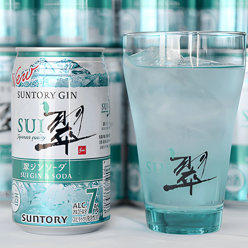 Suntory Sui Gin Soda Yuzu 350ml 5% Can三得利杜松子翠金酒柚子风味