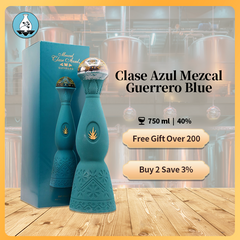 Clase Azul Mezcal Guerrero Blue 750ml 40%墨西哥克斯阿苏尔梅斯卡尔蓝色龙舌兰礼盒装