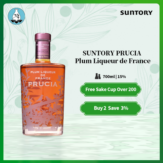 【日本进口】三得利 PRUCIA 法国梅子利口酒 700ml 15%