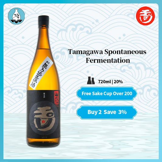 Tamagawa Spontaneous Fermentation Junmaishu Yamahai Japanses Sake 720ml 20%