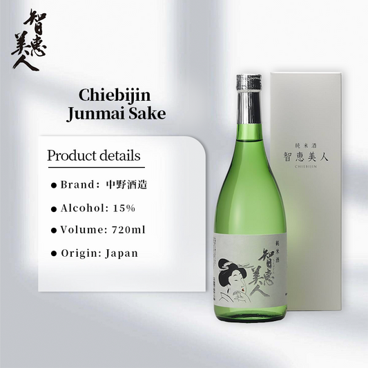 Chiebijin Junmai Sake 720ml 15%