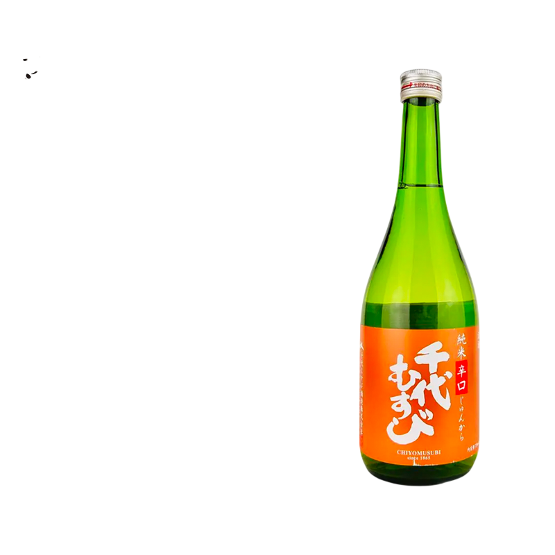 Chiyomusubi Junmai Dry Junkara Japanese Sake 720ml 16%