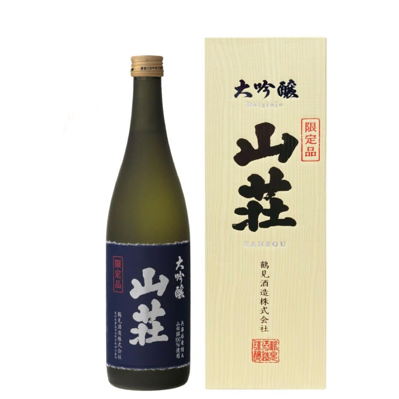 Tsurumi Sansou Daiginjo Sake with Gift Box 720ml 16%