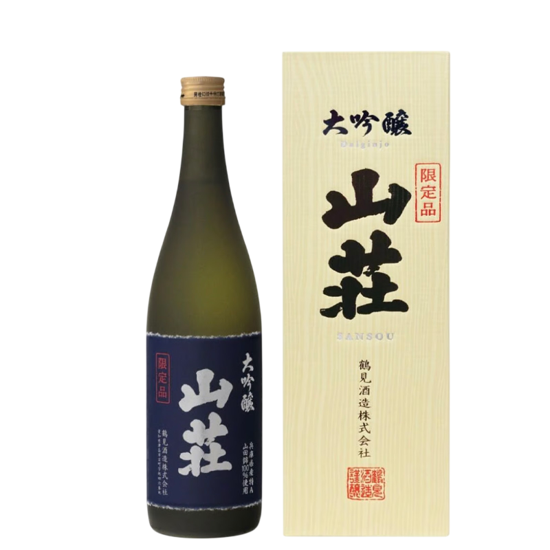 Tsurumi Sansou Daiginjo Sake with Gift Box 720ml 16%