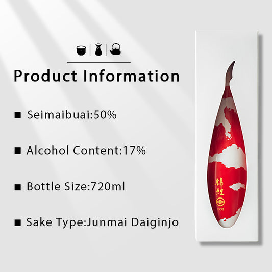 今代司恋纯米大吟酿原州锦鲤纯米清酒麦芽清酒礼盒装 720ml 17% 