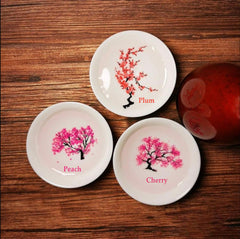 Cold&Hot Temperature Two-way Color Changing Sakura Sake Cup