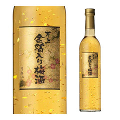 Mannswines Manjo Umeshu Plum Wine with Gold Leaf 500ml 13%万上