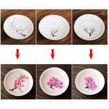 Cold&Hot Temperature Two-way Color Changing Sakura Sake Cup