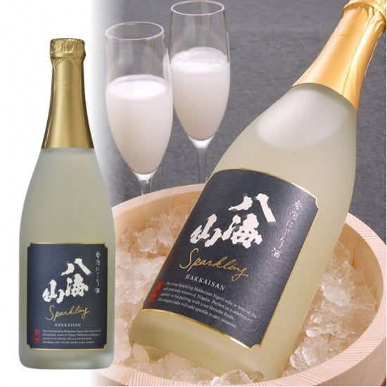 Hakkaisan NIGORI Sparkling Junmai Sake 720ml 15% 八海山 発泡にごり酒 [新潟県]
